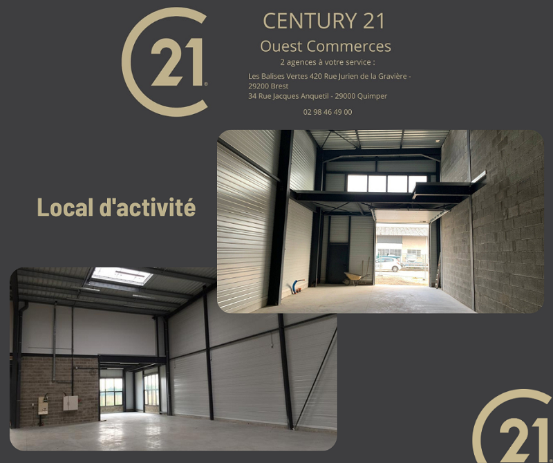 Local d'activité à louer - 515.0 m2 - 29 - Finistere