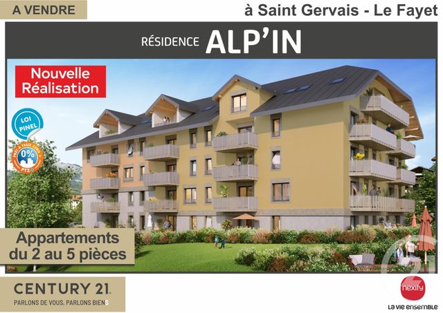 Appartement F2 à vendre - 2 pièces - 43,04 m2 - St Gervais Les Bains - 74 - RHONE-ALPES