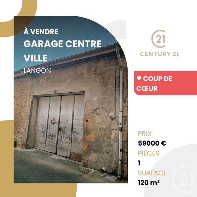 Maison à vendre - 1 pièce - 120 m2 - Langon - 33 - AQUITAINE