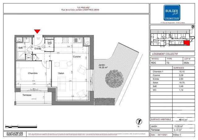 appartement - CHARTRES - 28