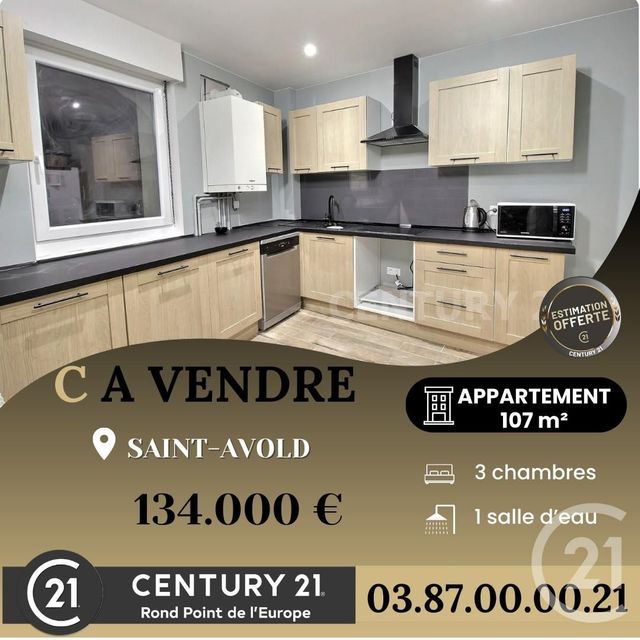 appartement - ST AVOLD - 57