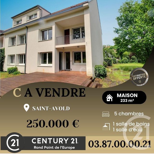 maison - ST AVOLD - 57