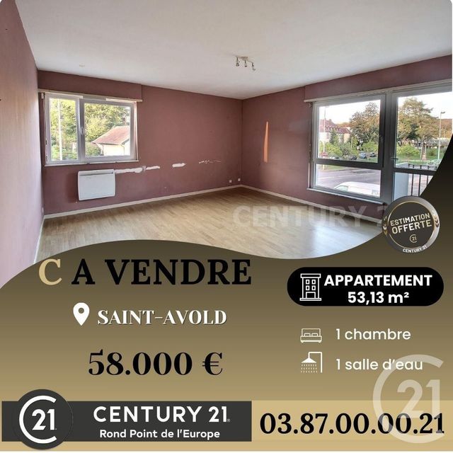 appartement - ST AVOLD - 57