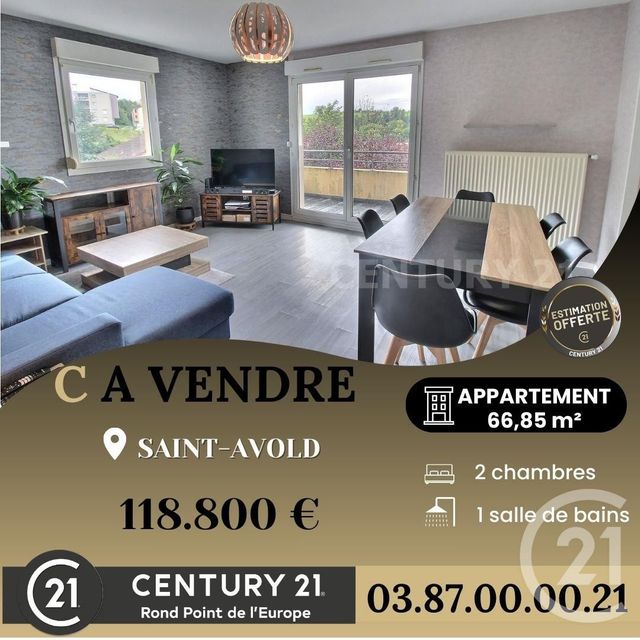 appartement - ST AVOLD - 57