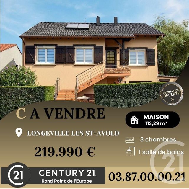 maison - LONGEVILLE LES ST AVOLD - 57