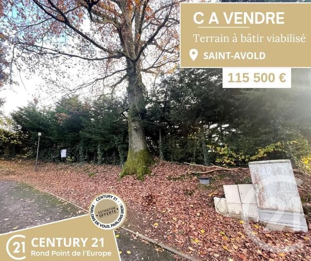 Terrain à vendre - 825 m2 - St Avold - 57 - LORRAINE