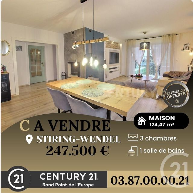 Maison à vendre STIRING WENDEL