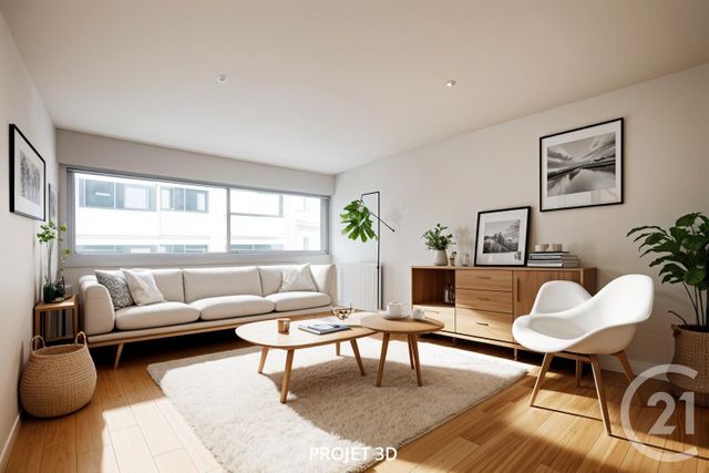Appartement F3 à vendre - 3 pièces - 62,30 m2 - Paris - 75015 - ILE-DE-FRANCE