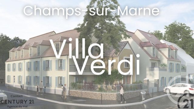 Appartement F4 à vendre - 4 pièces - 88,45 m2 - Champs Sur Marne - 77 - ILE-DE-FRANCE