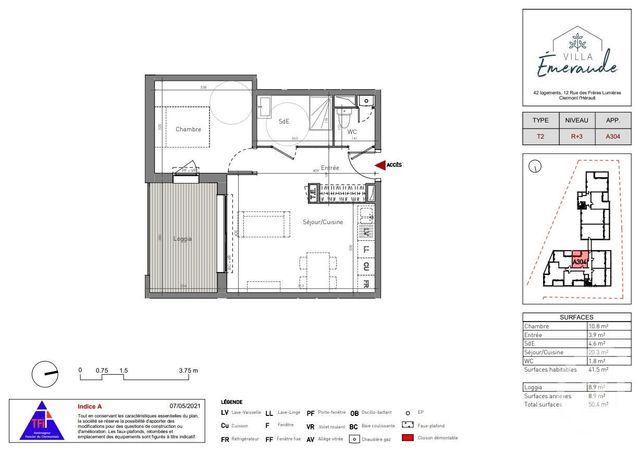 appartement - CLERMONT L HERAULT - 34