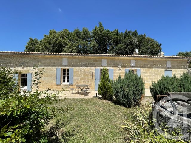 Maison à vendre ST GENES DE CASTILLON