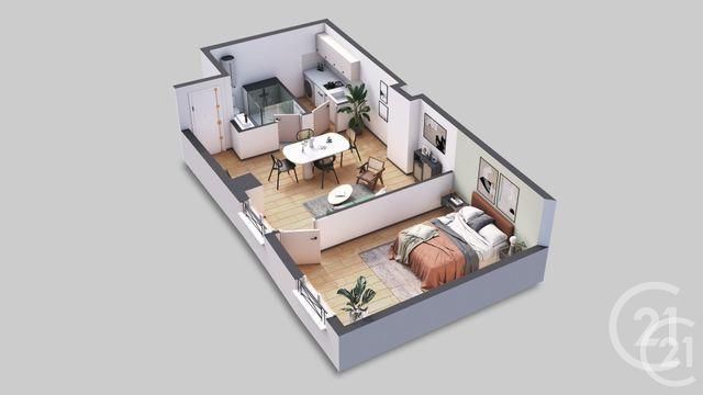 Appartement F2 à vendre - 2 pièces - 28,82 m2 - Paris - 75011 - ILE-DE-FRANCE