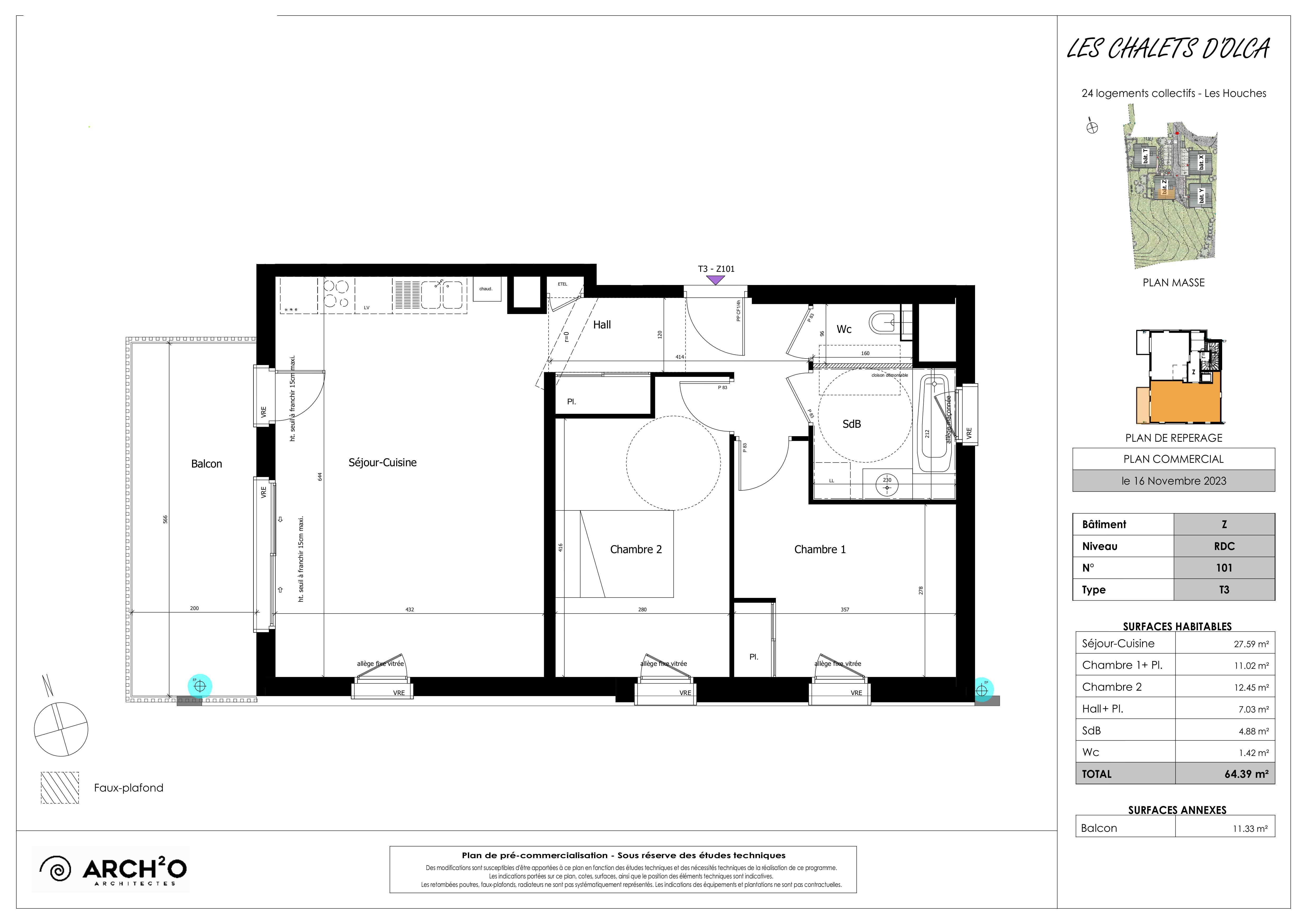 appartement  - LES HOUCHES- 74