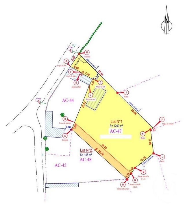 terrain - AIRON NOTRE DAME - 62