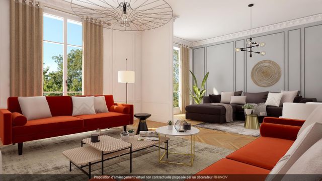 Appartement F7 à vendre - 7 pièces - 187 m2 - Paris - 75017 - ILE-DE-FRANCE