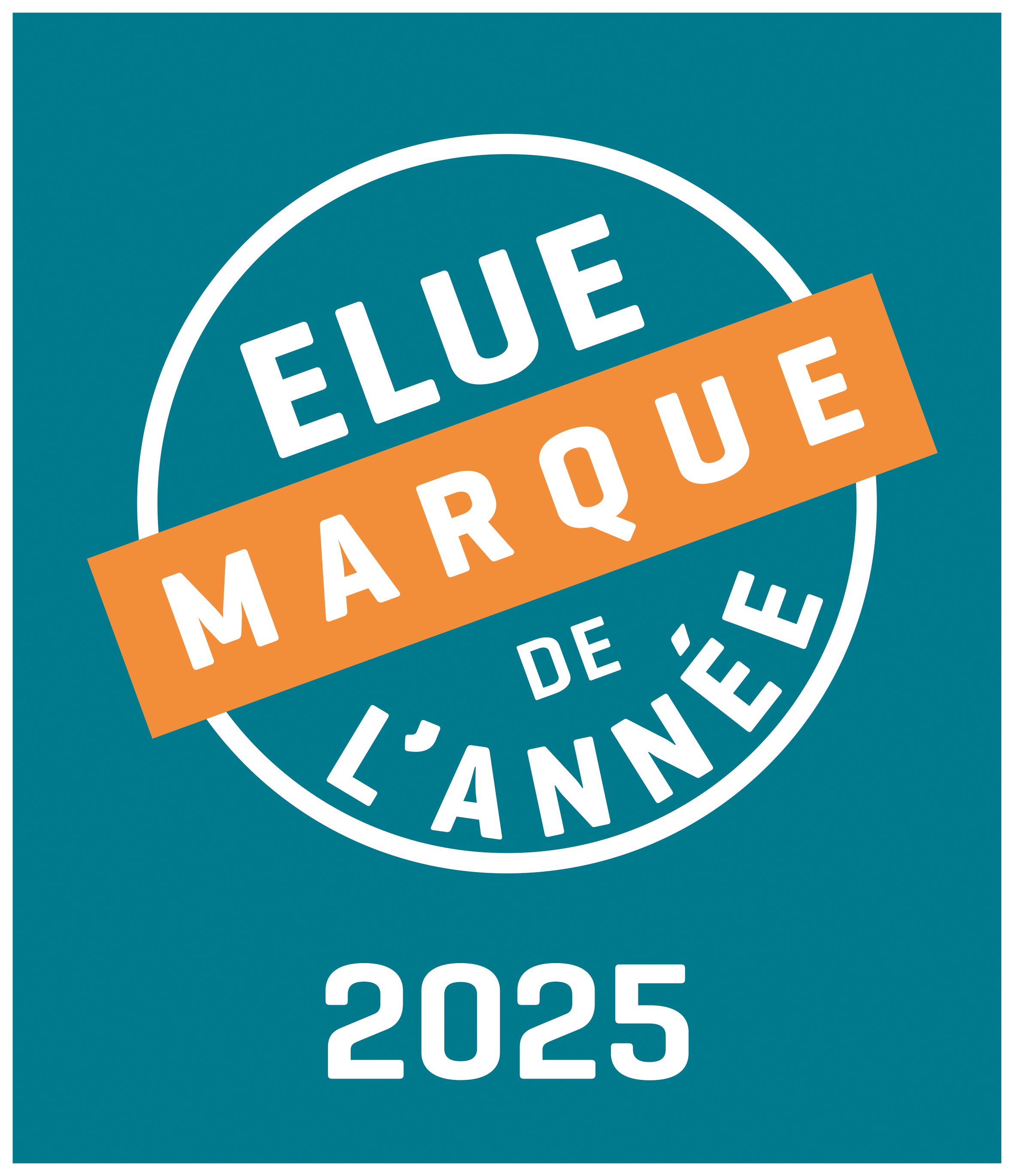 logo élu marque de l'année